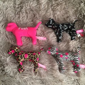 VS PINK Dog Set of 4